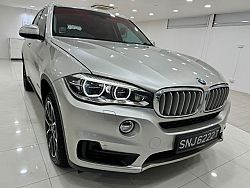 BMW X5 XDRIVE35I 7 Seater Sunroof LED NAV HUD 2015 Silver